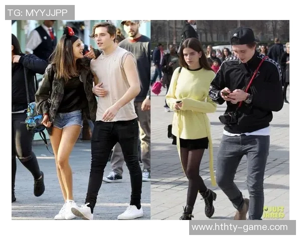 火辣啤酒妹现场助阵湖人曾与格里芬贝克汉姆大儿子有过约会